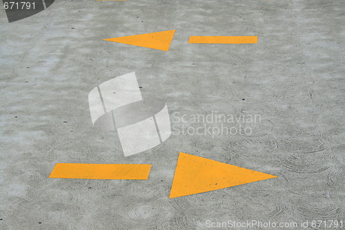 Image of Yellow Arrows