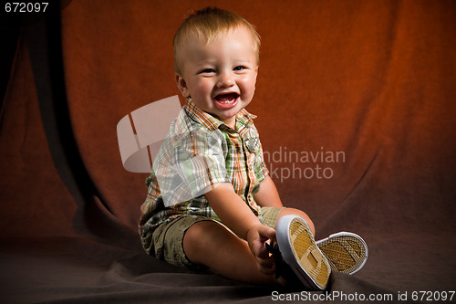 Image of Cute Baby Boy