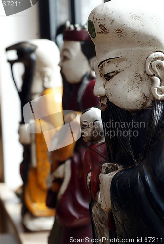 Image of Chines Statues