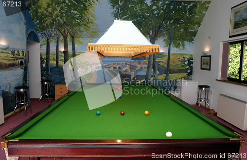 Image of Snooker Table