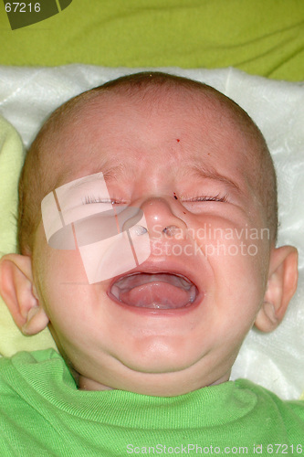 Image of Baby crying