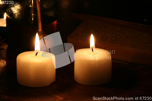 Image of Candles in the Dark