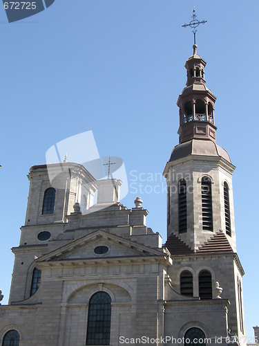 Image of Notre Dame Basilica Cathedral in Quebec City