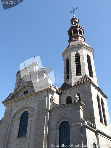 Image of Notre Dame Basilica Cathedral in Quebec City
