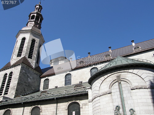 Image of Notre Dame Basilica Cathedral in Quebec City