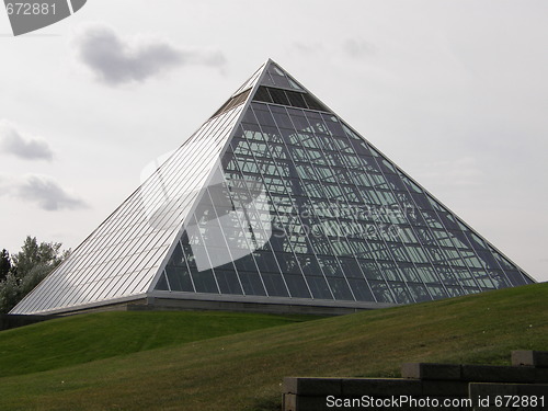 Image of Muttart Conservatory in Edmonton, Alberta