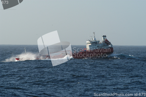 Image of Ship at Sea