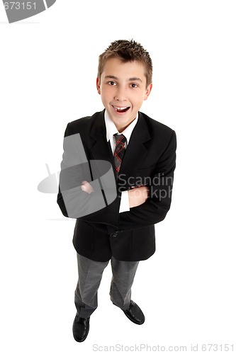 Image of Smiling school student