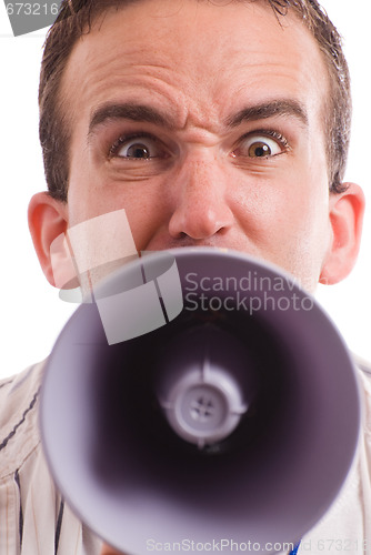 Image of Yelling Man