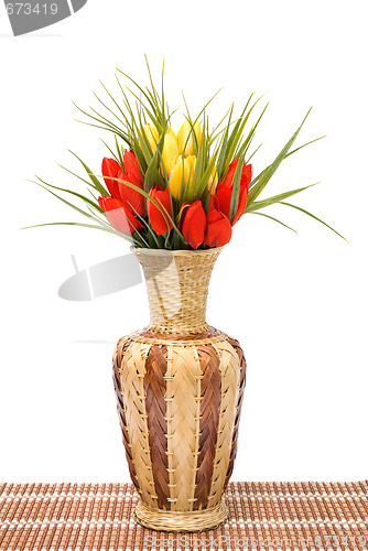 Image of Vase with flowers