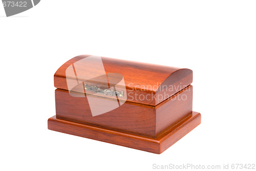 Image of Wooden casket for jewelry