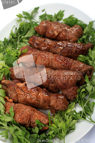 Image of Beef olives and parsley vertical