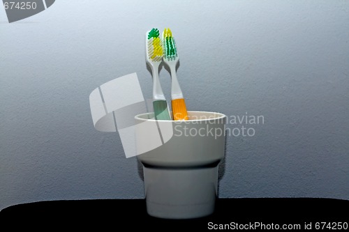 Image of toothbrushed