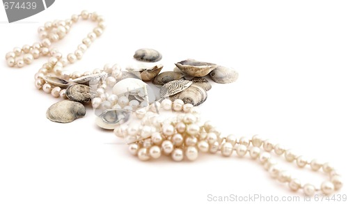 Image of shells and pearls