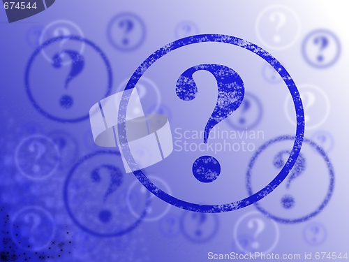 Image of Question Mark Background