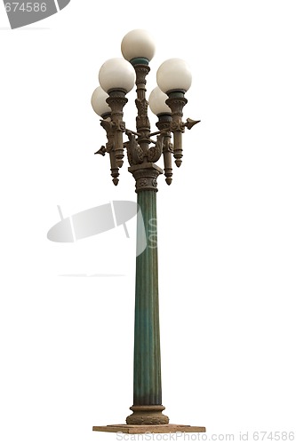 Image of Old lamppost