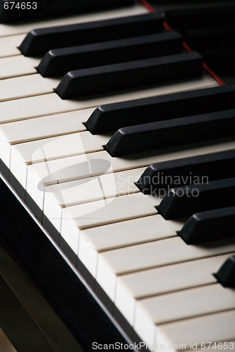 Image of Piano keyboard