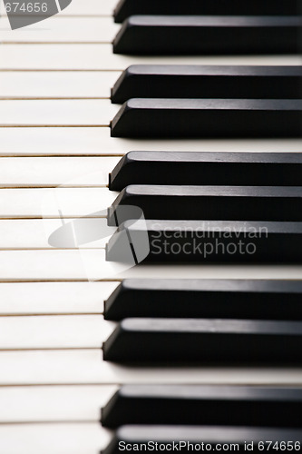 Image of Piano keyboard