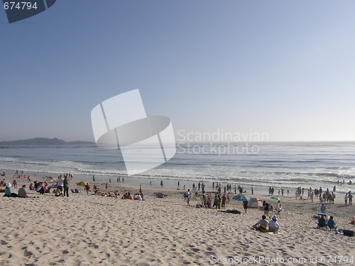 Image of Monterey Beach in California