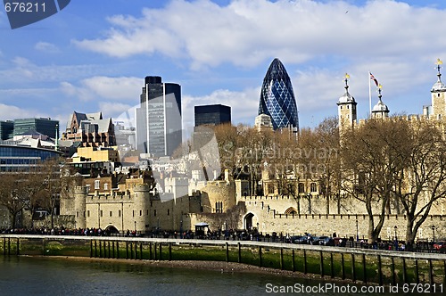 Image of Tower of London skyline