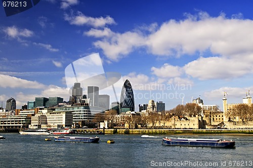 Image of Tower of London skyline