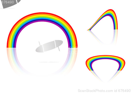 Image of rainbow angle