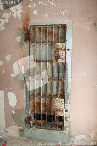 Image of Old Jail Cell Door