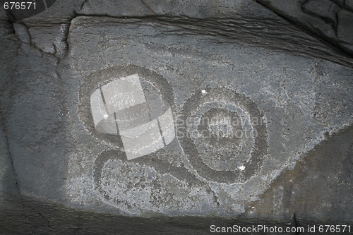 Image of Petroglyph Face