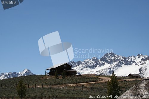 Image of Sawtooth Cabin Horizontal