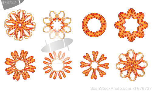 Image of floral elements