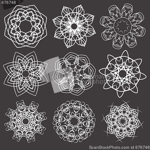 Image of floral and ornamental elements