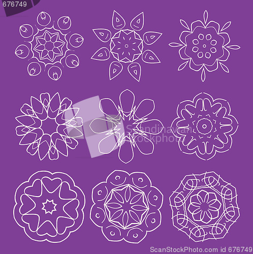 Image of floral and ornamental elements