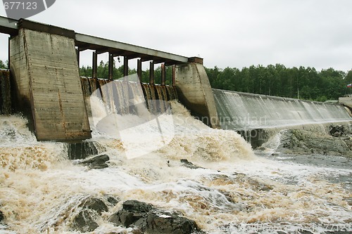 Image of Dam of a hydroelectric power station