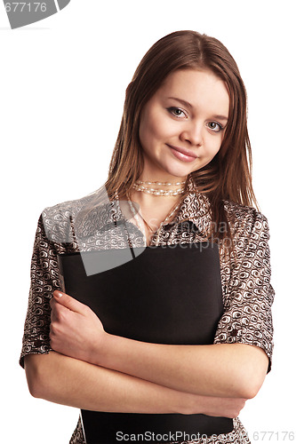 Image of Girl with folder