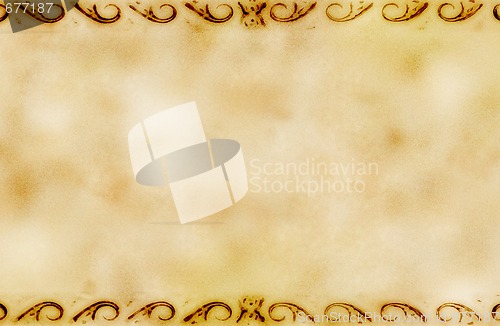 Image of grunge background with ornaments