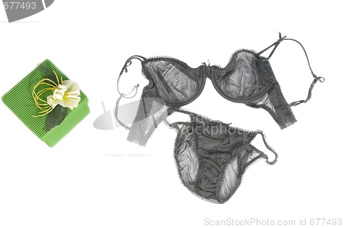 Image of Black lingerie