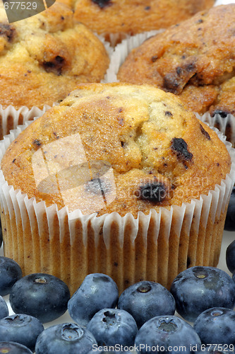 Image of Blueberry muffins