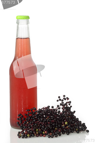 Image of American elderberry lemonade