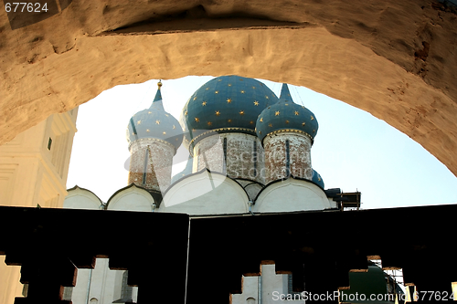 Image of Suzdal. Kremlin. Sunset