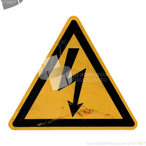 Image of Danger of death Electric shock