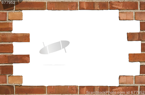 Image of Brick Wall Background Texture