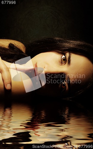 Image of Attractive young woman