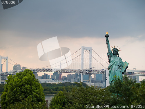 Image of Rainbow Bridge, Tokyo, Japan