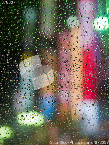 Image of Lights Through an Umbrella