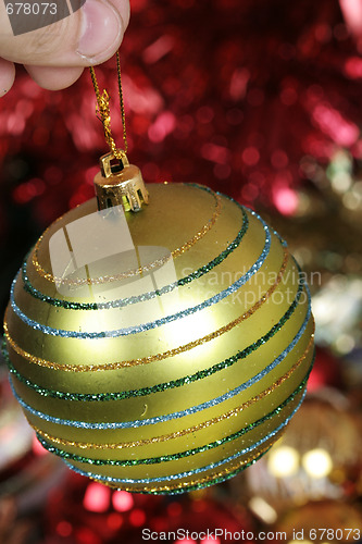 Image of Christmas decorations