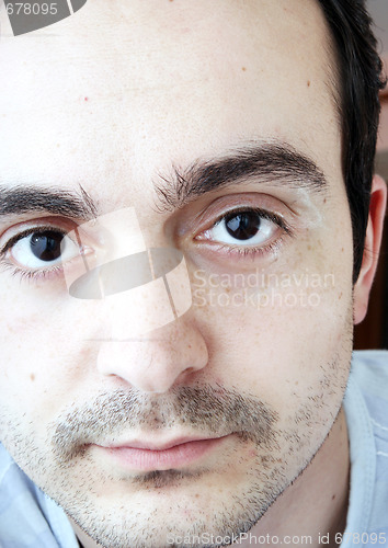 Image of Man looking at you