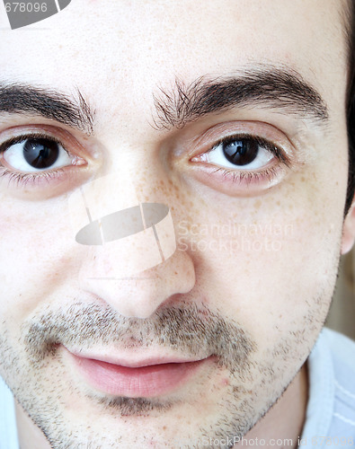 Image of Man looking at you