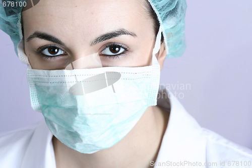 Image of Portrait of a young doctor!