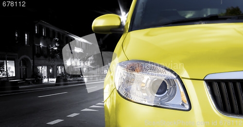 Image of Car on the road.