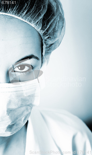 Image of Portrait of a young doctor!
